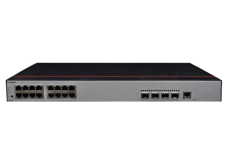 华为  FutureMatrix S300-16T4S 接入交换机 | 三层 | 全管理 | 交换容量336Gbps/3.36Tbps | 转发性能39Mpps/114Mpps | 16个千兆电+4个千兆光 | 监控500台 | 带机量1000人 | 机架式