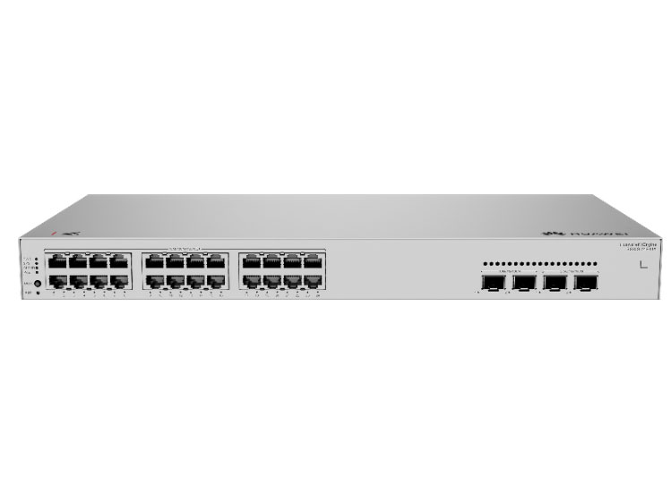 华为  S220S-24P4JX 接入/汇聚交换机 | 二层 | Web管理 | 交换容量396Gbps | 包转发率110Mpps | 下行24个GE电口+上行2个2.5GE光口，2个10GE光口 | PoE | 监控带机量150 | 终端带机量300 | 机架款