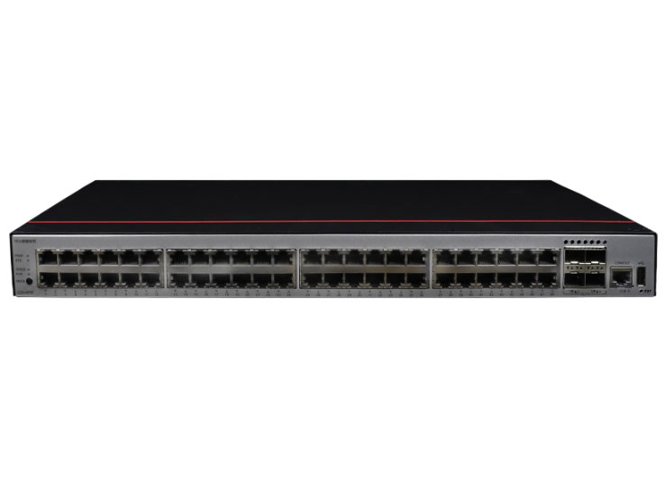 华为  FutureMatrix S200-48P4X 二层 | 管理型交换机 | 交换容量432Gbps | 转发性能132Mpps | 48个千兆电+4个万兆光 | 支持POE+（380W | 监控400台 | 带机量800人 | 机架式