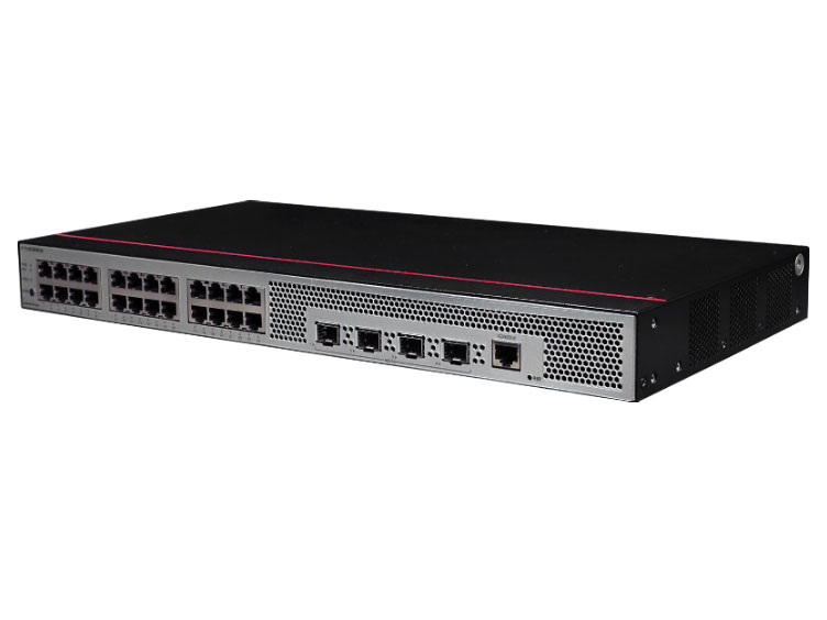 华为  FutureMatrix S200-24T4X-QA2 二层 | 管理型交换机 | 交换容量336Gbps/1.008Tbps | 转发性能96Mpps-288Mpps | 24个千兆电+4个万兆光 | 监控400台 | 带机量800人 | 机架式 | 静音