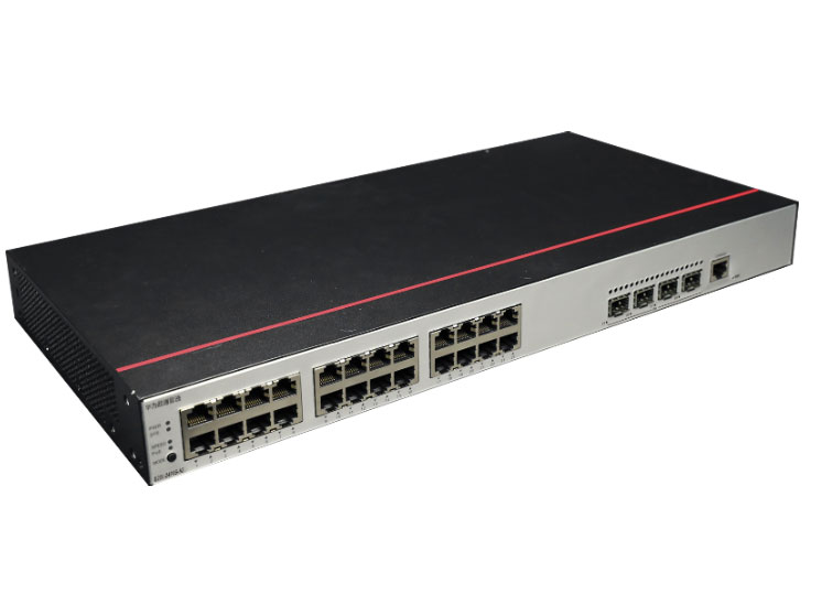 华为  FutureMatrix S200-24P4S-A2 S200系列接入交换机 | 二层 | 管理型交换机 | 交换容量336Gbps/1.008Tbps | 转发性能42Mpps-126Mpps | 24个千兆电+4个千兆光 | 支持POE+(400W) | 监控400台 | 带机量800人 | 机架式