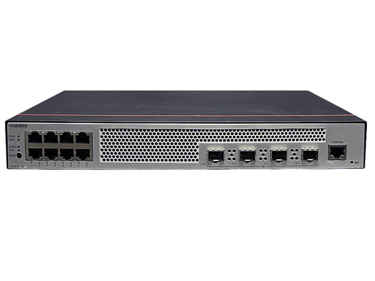 华为  FutureMatrix S200-8P4S-QA2 S200系列接入交换机 | 二层 |管理型交换机 | 交换容量336Gbps/1.008Tbps | 转发性能18Mpps-54Mpps | 8个千兆电+4个千兆光 | 支持POE+(124W) | 监控80台 | 带机量160人 | 桌面款 | 静音