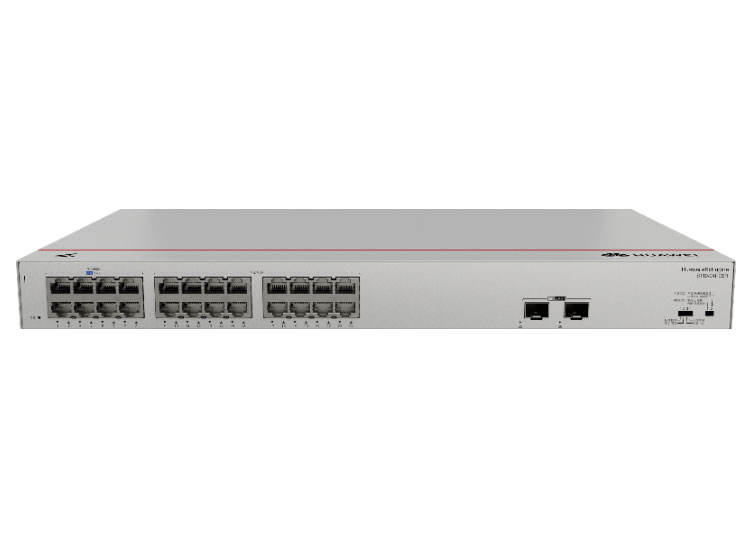 华为  S110-24P2SR S110-24P2SR(24个10/100/1000BASE-T以太网端口(370W PoE+),2个千兆SFP,内置交流供电)