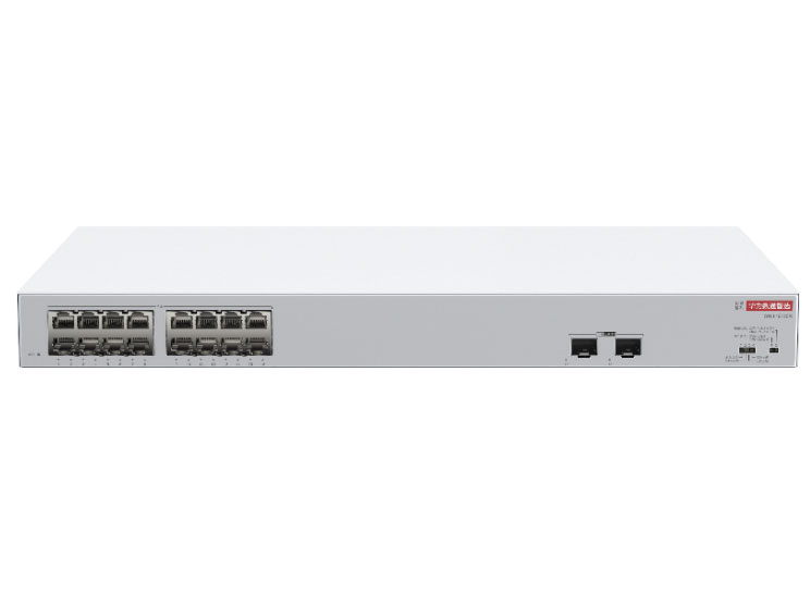 华为  FutureMatrix S110-16P2SR 二层|无管理|交换容量 36Gbps|转发性能 26.78Mpps|16个千兆电+2个千兆光|支持PoE+（247W）|监控带机量100台|机架式