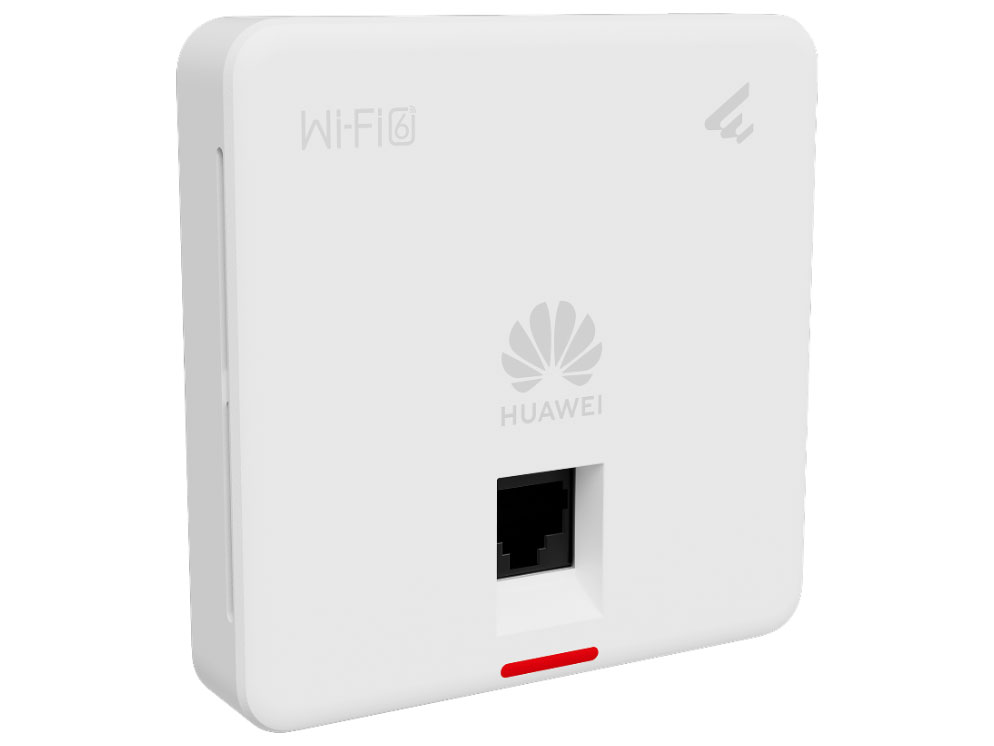 华为  AP162 86*86面板 | 11ax | 整机速率2.975Gbps | 双频 | 推荐接入用户数48 | 最大用户数256 | 发射功率20dBm | 1个千兆电 | 智能天线 | leader AP | 最佳覆盖半径10米
