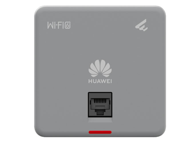 华为  AP160 幻银灰 86*86面板 | 幻银灰 | 支持 Wi-Fi 6 协议 | 整机速率1.775Gbps | 双频 | 推荐接入用户数48 | 最大用户数128 | 发射功率20dBm | 智能天线 | 最佳覆盖半径10米