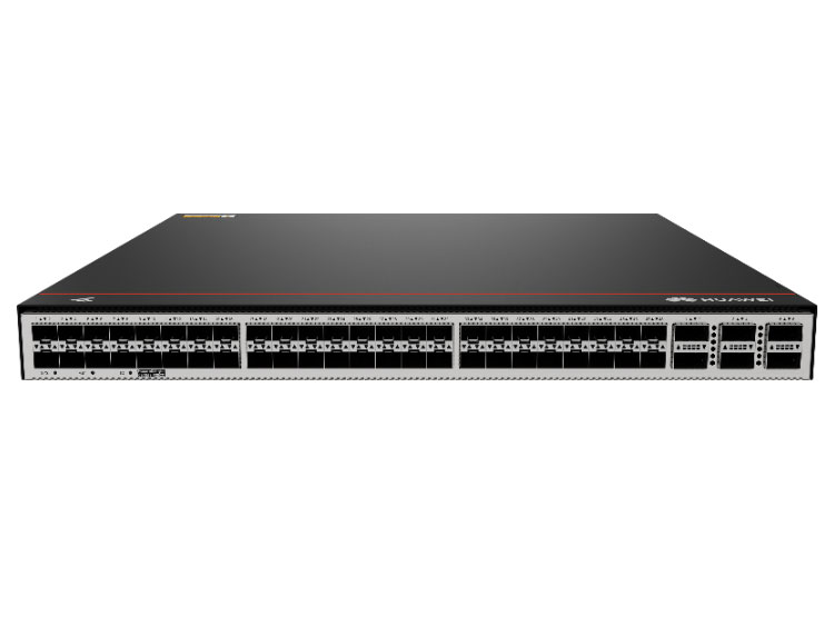 华为  CE6820S-48S6CQ交换机(48*10G SFP+,6*100G QSFP28,2*交流电源,4*风机盒模块,端口侧出风)