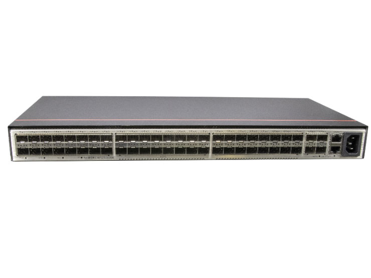 华为  FutureMatrix S6720S-S52X-A：52个万兆SFP+，交流供电，前维护，交换容量2.56Tbps/23.04Tbps，包转发率780Mpps