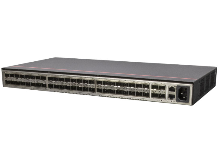 华为  FutureMatrix S6720S-S24S28X-A：24个千兆SFP，28个万兆SFP+，交流供电，前维护，交换容量2.56Tbps/23.04Tbps，包转发率456Mpps