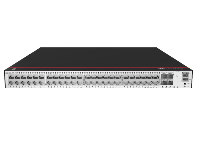 华为  eKitEngine S5735S-S48P4X-A3：48个10/100/1000BASE-T以太网端口，4个万兆SFP+，1680W PoE+，可插拔3电源，含1个交流电源，交换容量768Gbps/7.68Tbps，包转发率162Mpps