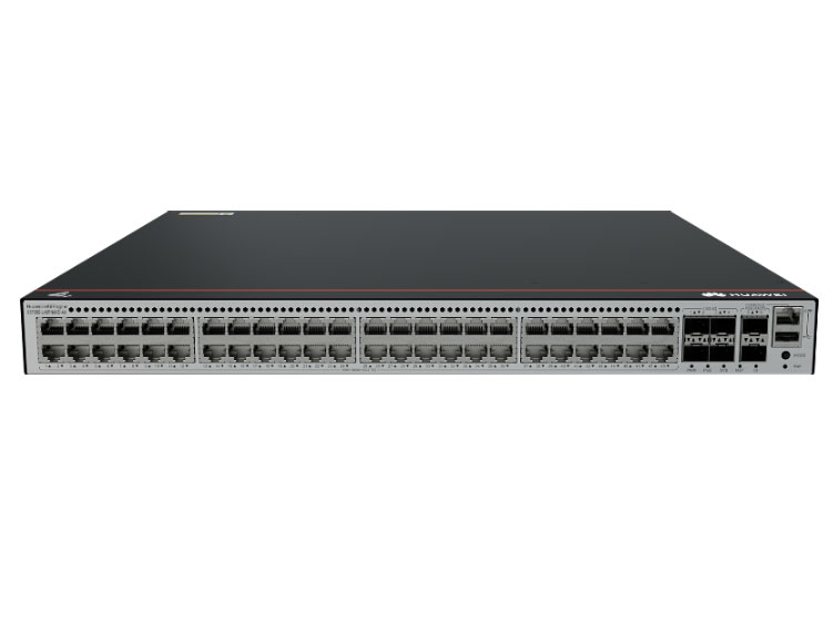 华为  eKitEngine S5735S-L48PN4XE-A3：48个10/100/1000/2.5GBASE-T以太网端口，4个万兆SFP+，2个10GE堆叠口，360W PoE+，内置交流供电，交换容量672Gbps/6.72Tbps，包转发率315Mpps