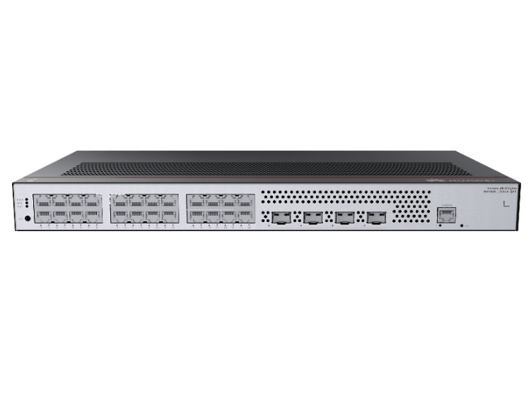 华为  eKitEngine S5735S-L24T4X-QA3：24个10/100/1000BASE-T以太网端口，4个万兆SFP+，内置交流供电，无风扇，交换容量672Gbps/6.72Tbps，包转发率126Mpps