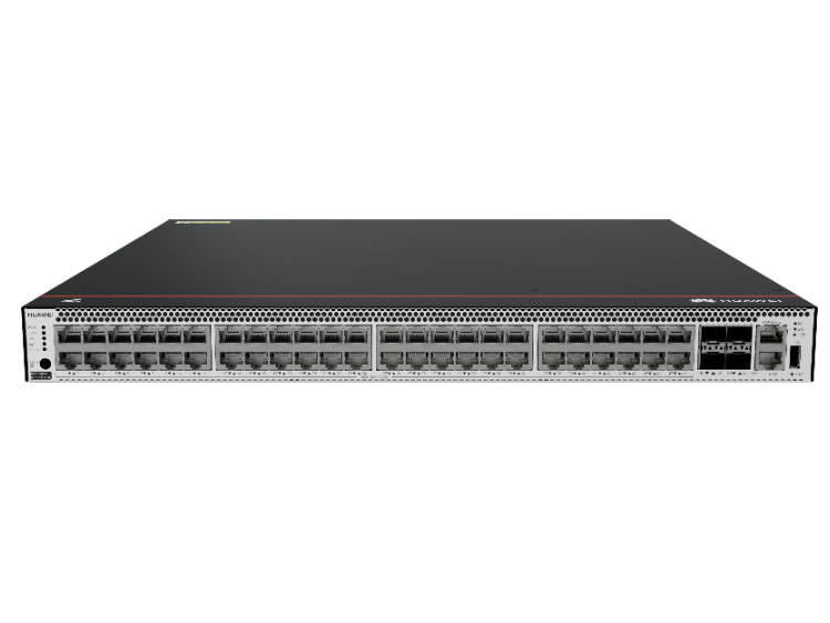 华为  eKitEngine S5731S-H48T4XC-A (48个10/100/1000BASE-T以太网端口,4个万兆SFP+,单子卡槽位,支持双电源,含1个交流电源) - 交换容量1.28Tbps/12.8Tbps；包转发率462Mpps