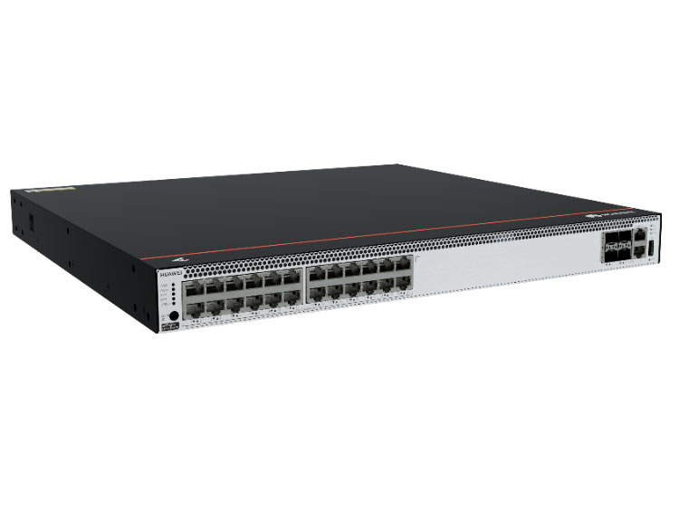 华为  eKitEngine S5731S-H24T4X-A (24个10/100/1000BASE-T以太网端口,4个万兆SFP+,支持双电源,含1个交流电源) - 交换容量1.28Tbps/12.8Tbps，包转发率126Mpps