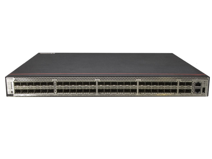 华为  FutureMatrix S5735S-H48S4XC-A (48个千兆SFP，4个万兆SFP+，单子卡槽位，支持双电源，含1个AC电源) - 交换容量1.36Tbps/13.6Tbps；包转发率252/402Mpps