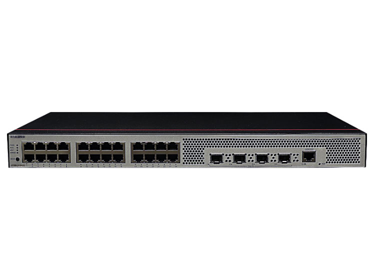 华为  FutureMatrix S5735S-L24T4X-QA2：24个10/100/1000BASE-T以太网端口，4个万兆SFP+，交流供电，无风扇，交换容量336Gbps/3.36Tbps，包转发率108/126Mpps