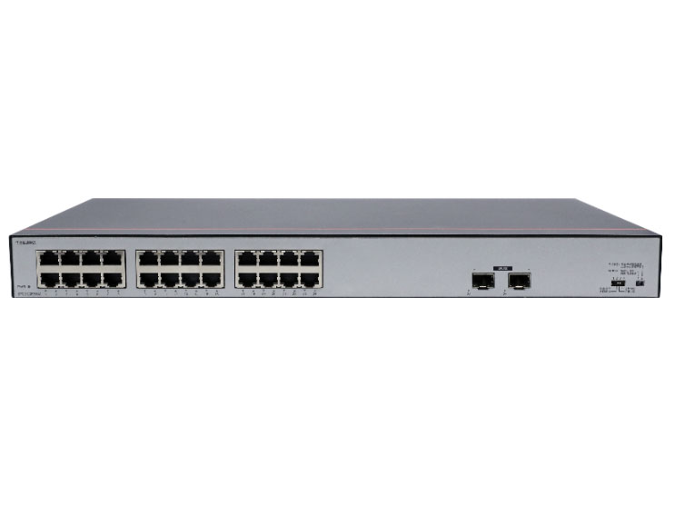 华为  FutureMatrix S1730S-L24P2SR-A1：24个10/100/1000BASE-T以太网端口（PoE+），2个千兆SFP，370W PoE，交流供电，交换容量52Gbps，包转发率38.69Mpps