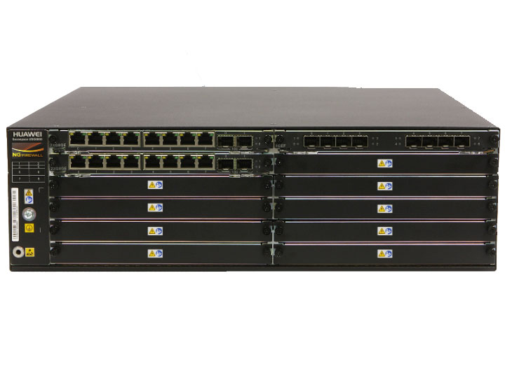 华为  USG6570-AC 交流主机(8GE电+4GE光,4GB内存,1交流电源,含SSL VPN 100用户)