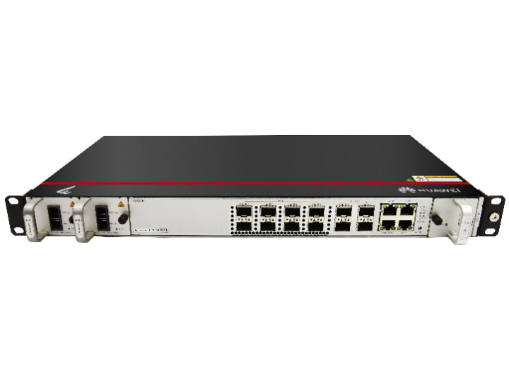 华为 盒式OLT EA5801E-GP08-H3，内置主控业务模块，配置 1 个可拔插风扇模块和 2 块可拔插 AC 电源模块； 提供 8 个 GPON 接口，配合光模块实现 GPON 接入(含8*Class C+光模块); 提供 4 个 10GE/GE 光接口用于上行(不含光模块)