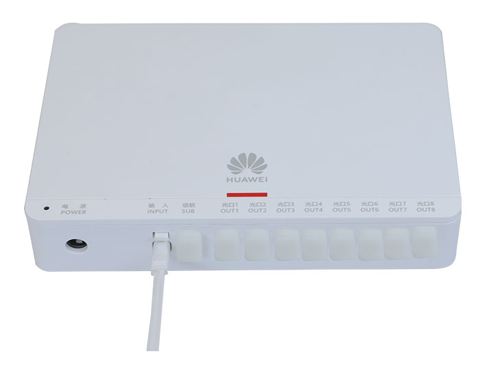 华为  光插座ATB3119-S-8-XC/UPC 分光比1：9不等比 In-1*XC/UPC Out-1*XC/UPC+8*XC/UPC(PoF) 56V供电