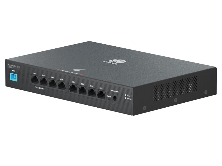  华为（HUAWEI）小全光 组网F200D-8P盒式宽温GPON接入ONU 8GE口 PoE供电 企业级适用酒店餐厅咖啡厅医院