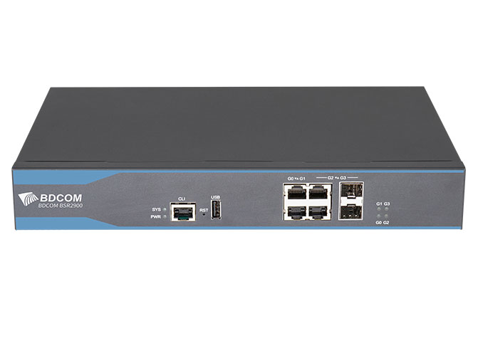 博达  BDCOM BSR2900-20C 多业务边缘路由器