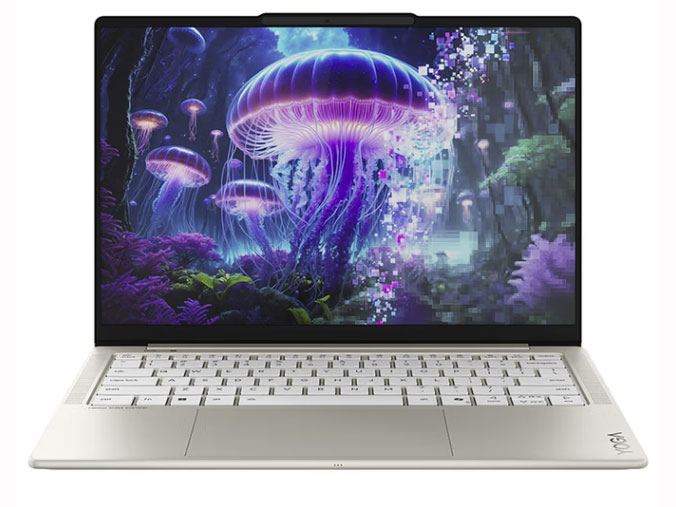 联想笔记本电脑YOGA Air 14 Aura AI元启轻薄本2025 2代酷睿Ultra7 258V 2.8K高刷触控OLED  32G 1T