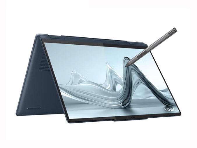 联想笔记本电脑YOGA Air 14c AI元启轻薄本360°翻转 Ultra7 32G 1T 2.8K高刷触控OLED