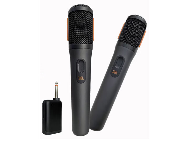 JBL PartyBox Wireless Mic 一拖二无线充电话筒麦克风家庭KTV唱歌 充电无线话筒（一拖二）