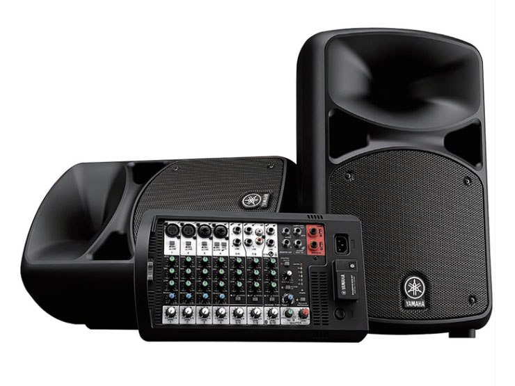 雅马哈（YAMAHA）STAGEPAS 600BT 蓝牙音箱 蓝牙音响 便携式音箱组合套装 户外会议乐队演出排练蓝牙音箱 