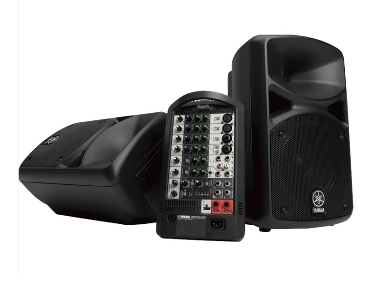 雅马哈（YAMAHA）STAGEPAS 400BT 蓝牙音箱 蓝牙音响 便携式音箱组合套装 户外会议乐队演出排练蓝牙音箱