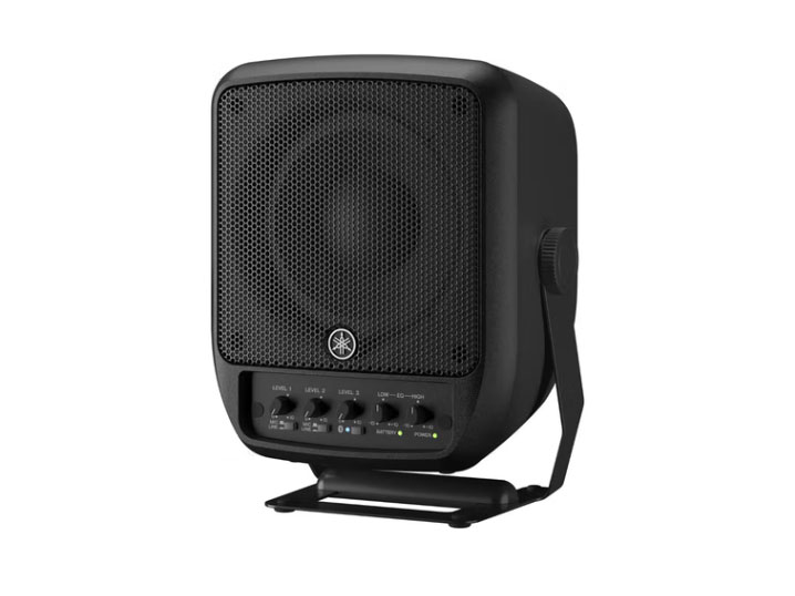 雅马哈STAGEPAS 100BTR 蓝牙音箱 蓝牙音响 户外便携音响 乐器音响 吉他弹唱K歌 街头演出 排练蓝牙音箱