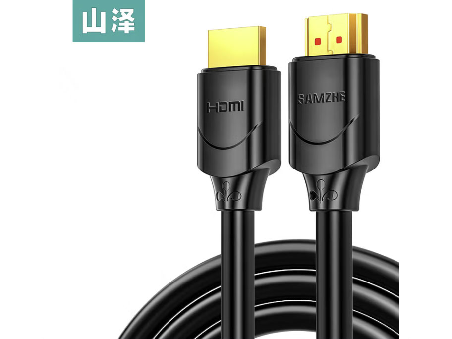 山泽 HDMI2.0线 高清视频线4K60Hz笔记本电脑电视盒子相机接电视显示器投影仪屏幕 【4K/60Hz】