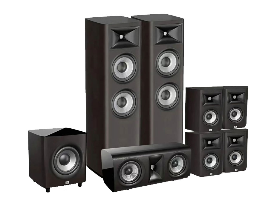 JBL   studio690 7.1影院套装 黑色 STUDIO690+610+610+O625C+650P 