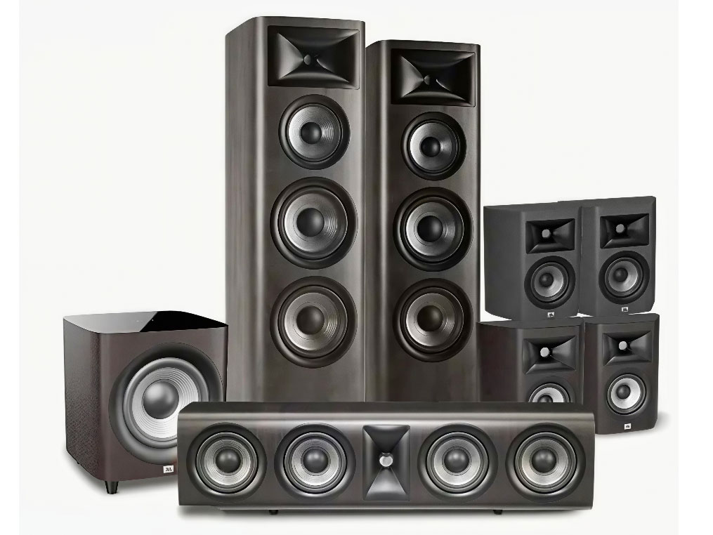 JBL Studio698  7.1影院套装 黑色 STUDIO698+620+620+O665C+660P 