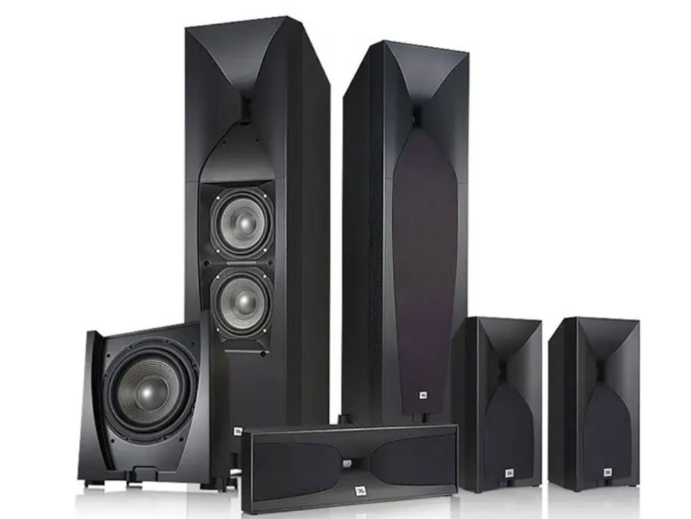 JBL studio590 5.1影院套装 黑色 STUDIO590+530+520C+650 