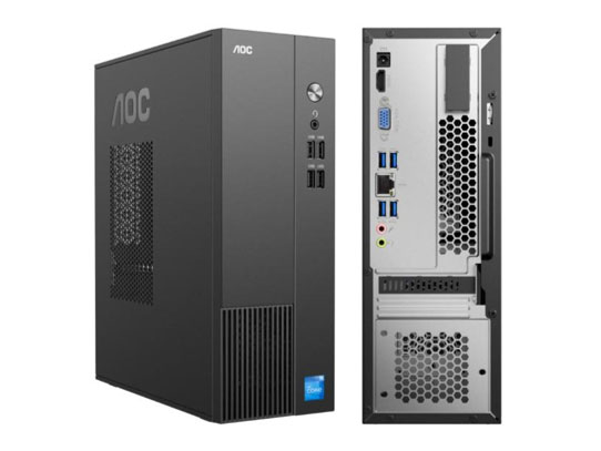 AOC  荣光D07T200  商务经典外观设计(7升台式机) 搭载英特尔酷睿十四代i5十核处理器