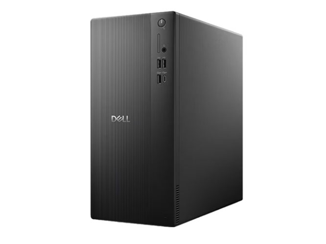 戴尔（DELL）ECT1250 塔式机台式机成就电脑主机 14代酷睿高性能财务商务灵越家用办公网课台式电脑 I3-14100/8GDDR5/512G/WIFI6/180W大机箱