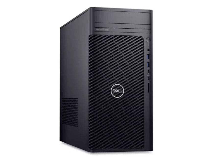 戴尔（DELL）Precision T3680 图形工作站深度学习台式机14代i7-14700塔式电脑主机  i7-14700/8G/2TSATA/500W电源