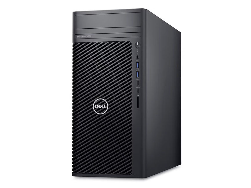戴尔（DELL） Precision T3680 设计师图形工作站台式机 深度学习 图形渲染 影视剪辑主机  I5-14500/8G内存/2T/DVDRW/300w电源