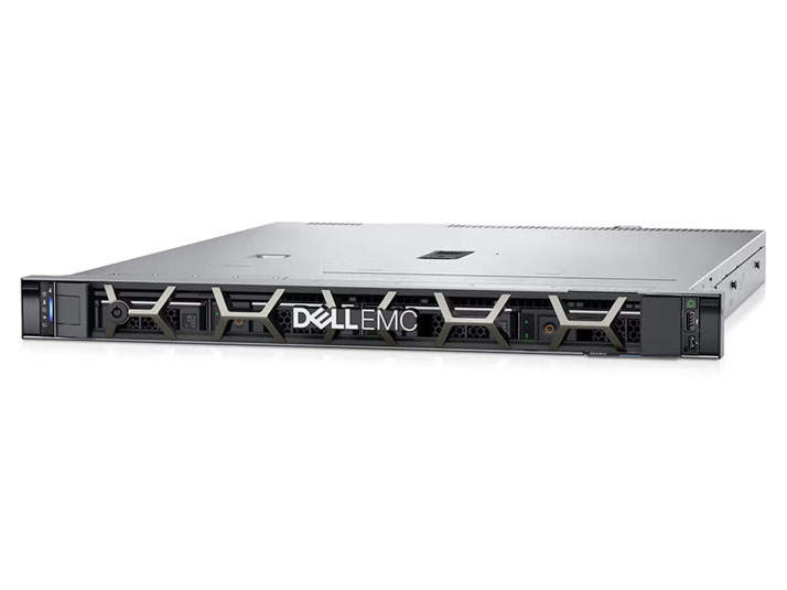 戴尔（DELL）R450 1U机架式服务器主机 ERP文件共享用友金蝶数据库 企业办公 R450 银牌4310 12核24线程 32G内存丨3*4TB企业