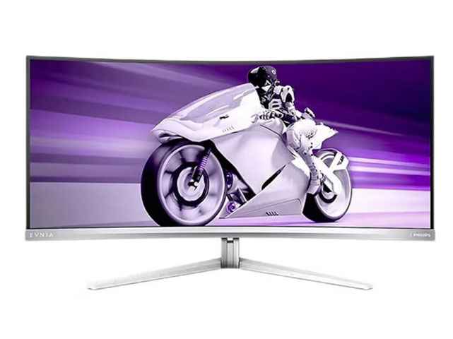 飞利浦34英寸 MiniLED曲面带鱼屏165Hz智能分屏显示器34M2C7600MV  1500R曲率/窄边框/165Hz曲面/带鱼屏