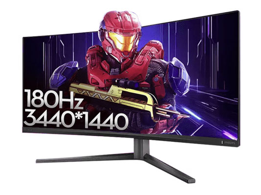 飞利浦（PHILIPS）34英寸HVA曲面电竞屏4K180Hz可升降游戏显示器 34M2C5500【HVA屏/准4K/180Hz/ 1500R曲率/HDR400/升降旋转底座/带鱼屏