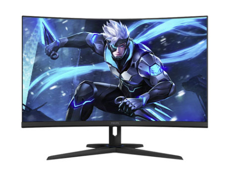 飞利浦27英寸/31.5英寸 2K 165Hz/240Hz游戏电竞显示器 1ms HDR 升降旋转 1500R/1000R曲面屏显示屏 32M3C3540 2K 180Hz 高刷电竞/曲面屏
