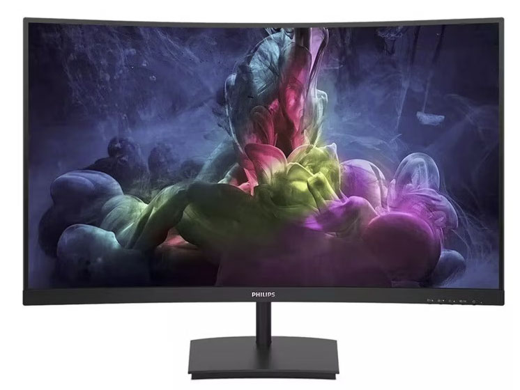 飞利浦32英寸2K/1K曲面游戏电竞显示器1ms极速响应165Hz/240hz高刷娱乐屏1500R曲率台式电脑322E1GSCZ (165hz 1ms 曲面屏)