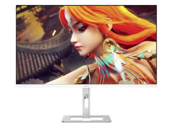 飞利浦（PHILIPS）27英寸 2K 144Hz IPS 硬件低蓝光电竞屏 HDR10 HDMI+DP多接口 类全面屏 升降显示器 27E2G5500W 白色