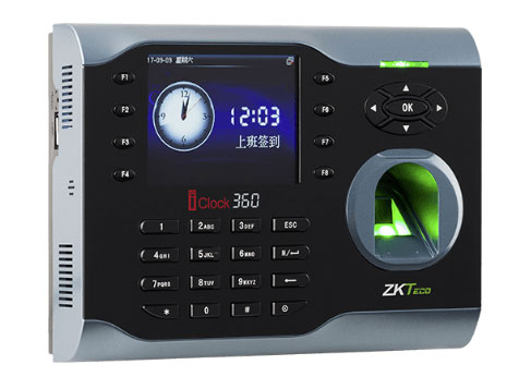 ZKTECO 熵基  iClock360指纹识别考勤终端