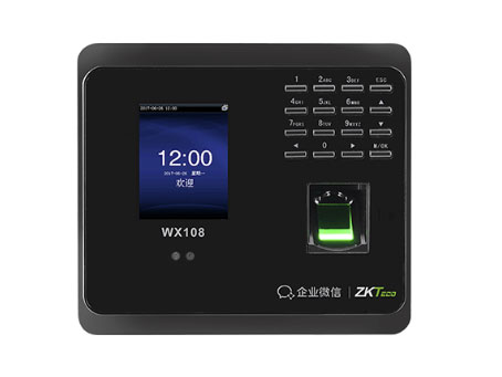ZKTECO 熵基 人脸识别WX108企业微信考勤机