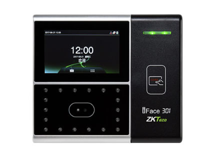 ZKTECO 熵基 人脸识别考勤门禁终端iFace302-S
