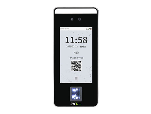 ZKTECO 熵基 ZK-F6人脸识别企业微信考勤机
